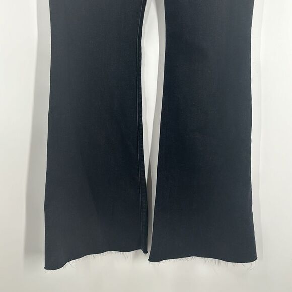 HUDSON Jeans Holly Washed Black Flare Denim Women’s Size 33 - Picture 6 of 14